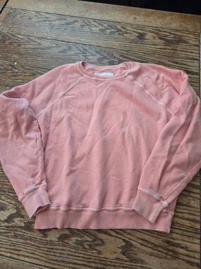 The Great.  The College Sweatshirt in pink sz 0 (XS)